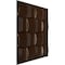 Ekena Millwork 19 5/8in. W x 19 5/8in. H Baile EnduraWall Decorative 3D Wall Panel Covers 2.67 Sq. Ft. WP20X20BAAMB - alternate 5